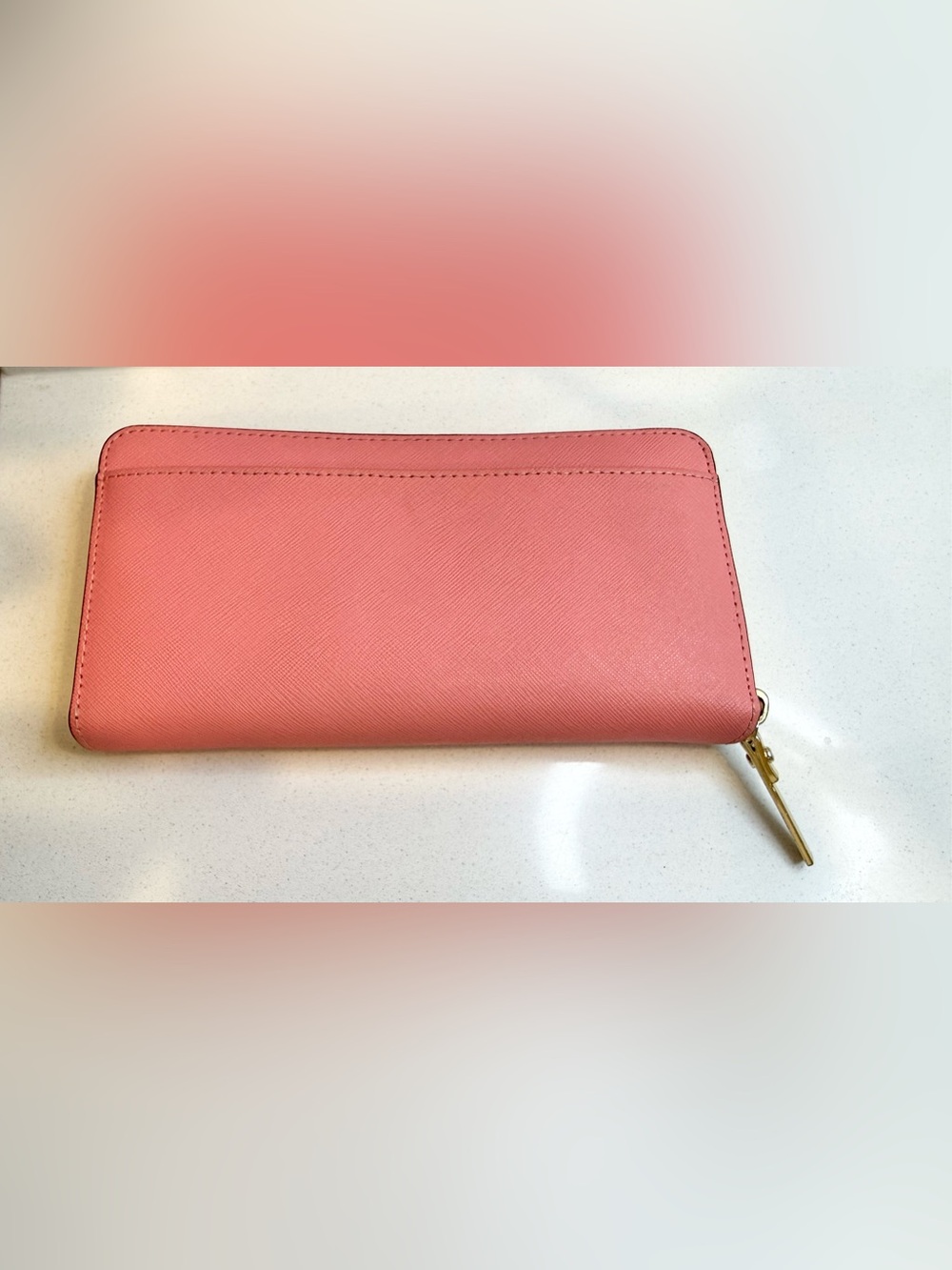 KATE SPADE Spencer Zip-Around Wallet in Bubblegum Pink - Picture 4 of 9